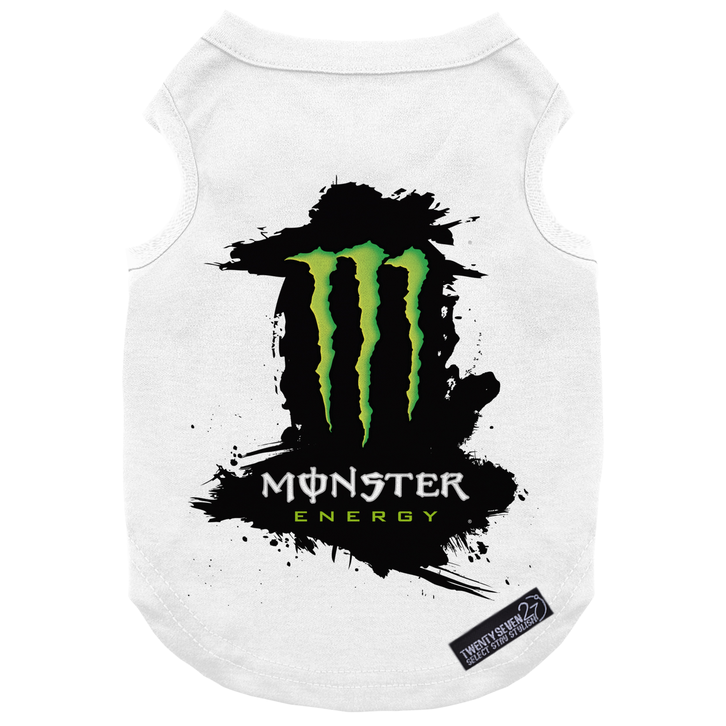 لباس سگ و گربه 27 طرح Monster Energy کد MH877 سایز S