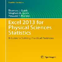 خرید و دانلود نسخه کامل کتاب Excel 2013 for Physical Sciences Statistics: A Guide to Solving Practical Problems