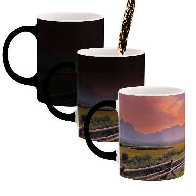 ماگ حرارتی طرح غروب مدل mgh04446