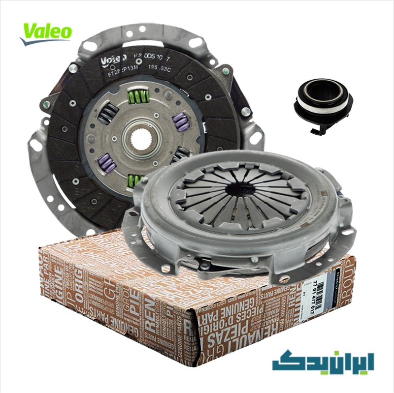 دیسک و صفحه ال 90 والئو فرانسه Valeo اصلی (دارای شناسه کالا)