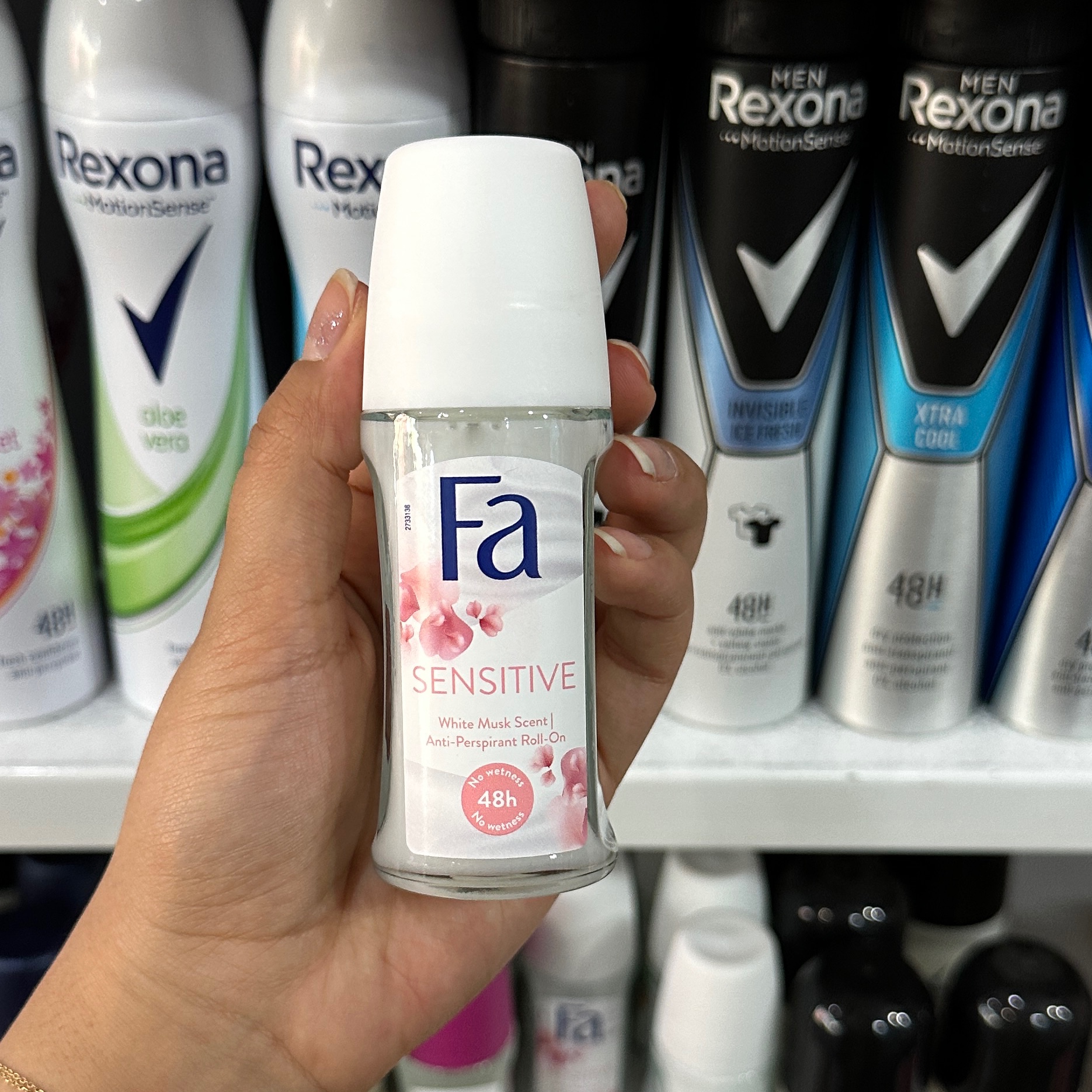 مام فا سنسیتیو رایحه مشک سفید زنانه امارات Fa Sensitive For Women 48h UAE