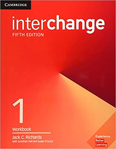 Interchange 1 5th SB WB CD وزیری ( کتاب دانش آموز با کتاب کار و سی دی)