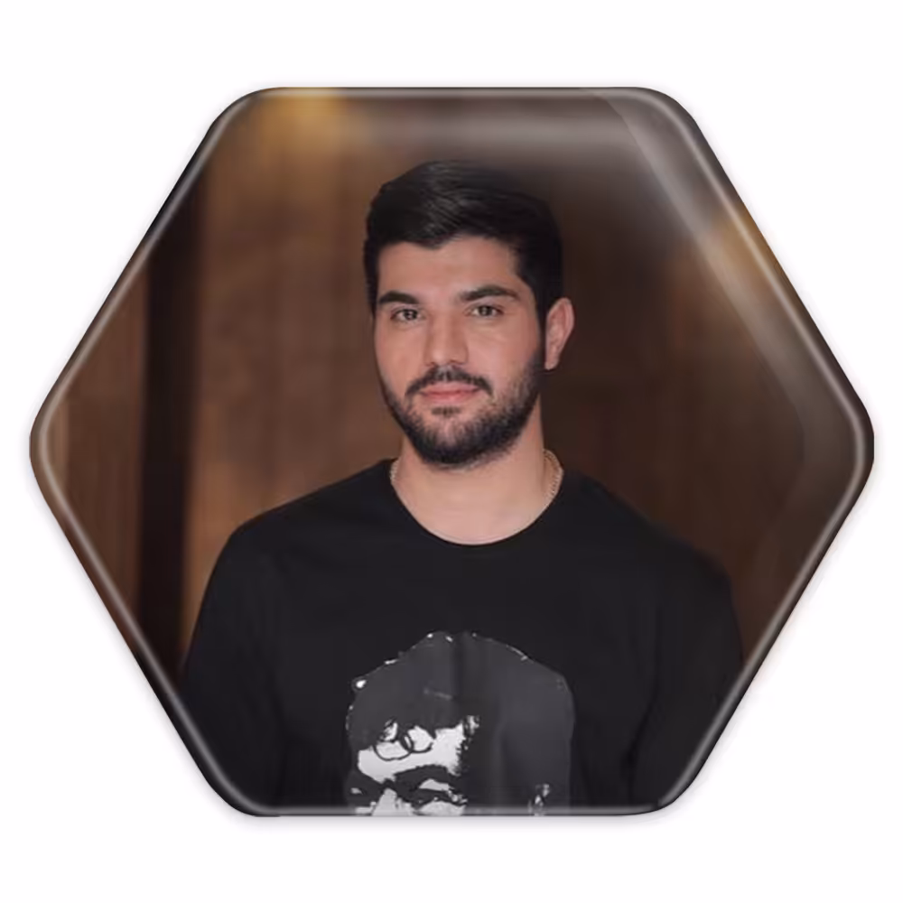 پیکسل خندالو طرح سینا مهراد مدل شش ضلعی کد 10374