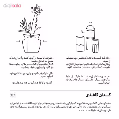 گلدان لیل تهران طرح غروب GS01