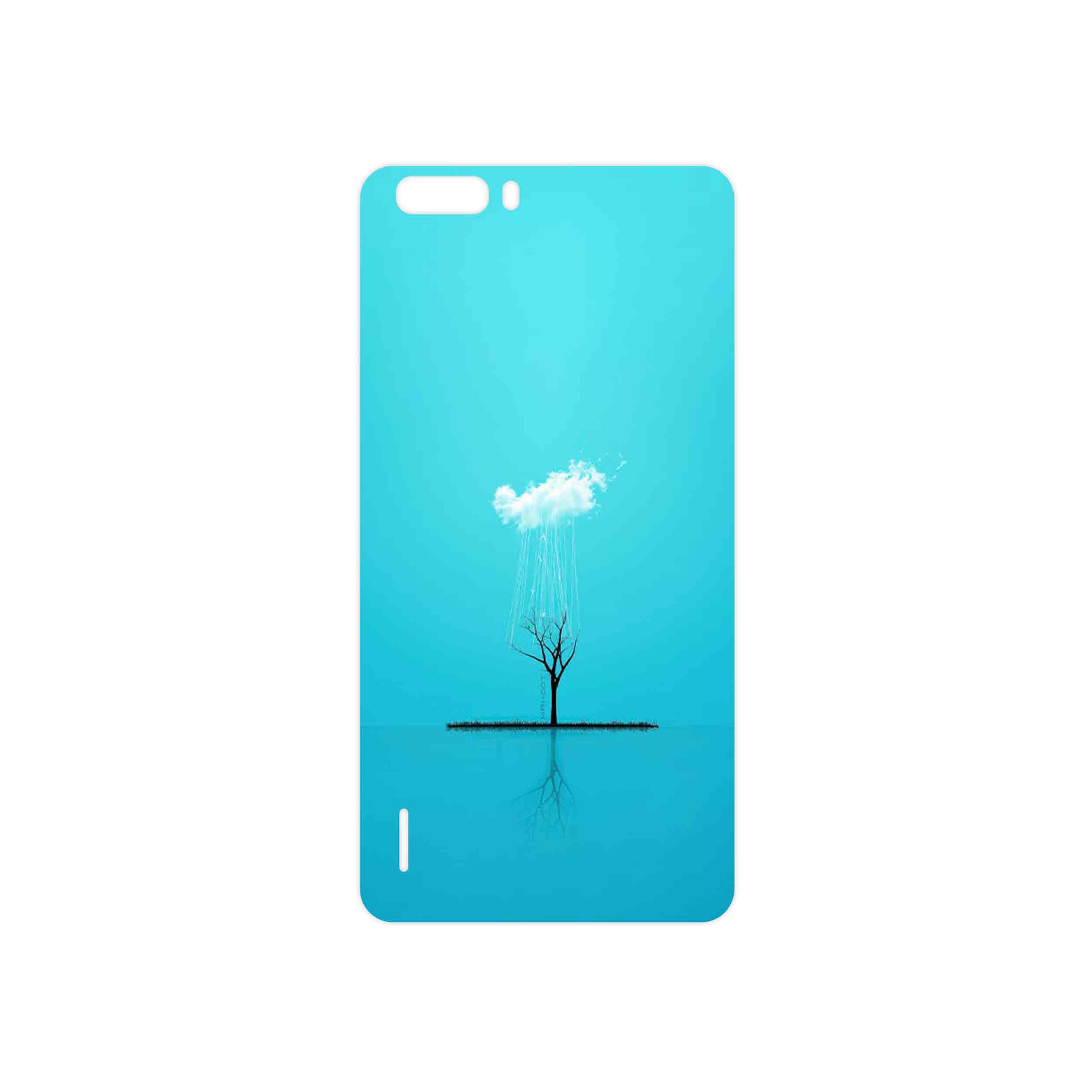 برچسب پوششی ماهوت مدل Minimal Tree مناسب برای گوشی موبایل آنر 6 Plus