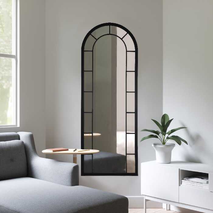 آینه الف مدل   قدی طرح تاج کد 2