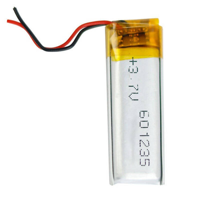 باتری لیتیومی آدامسی 400mAh 60*12*35mm 601235