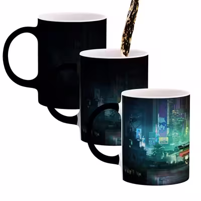 ماگ حرارتی طرح بازی Cyberpunk مدل mgph12106