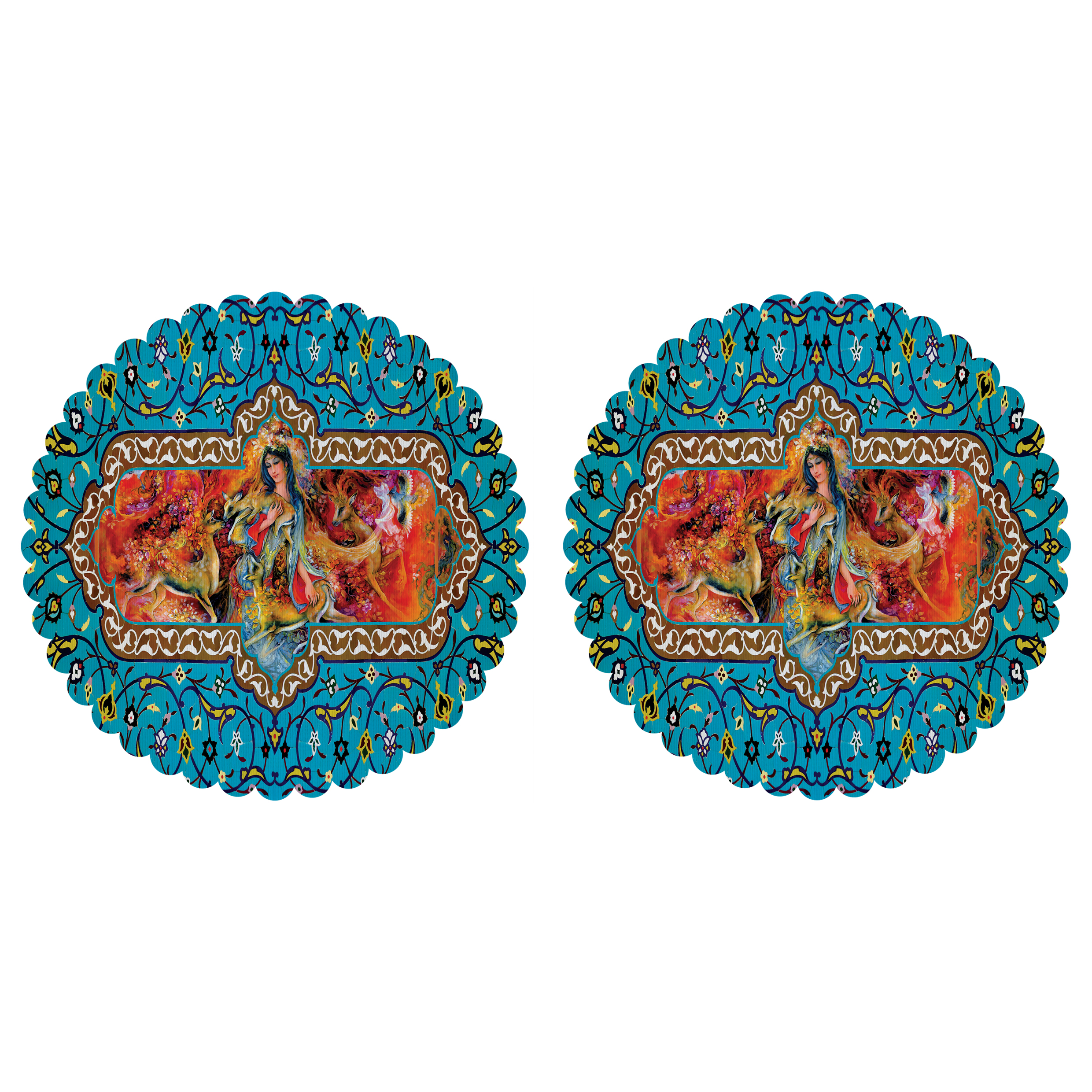 ست رومیزی 2 تکه مدل T4-42418