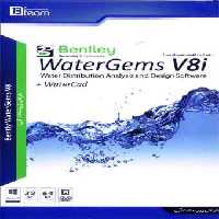 نرم افزار ویندوز Bentley Watergems V8i   Watercad