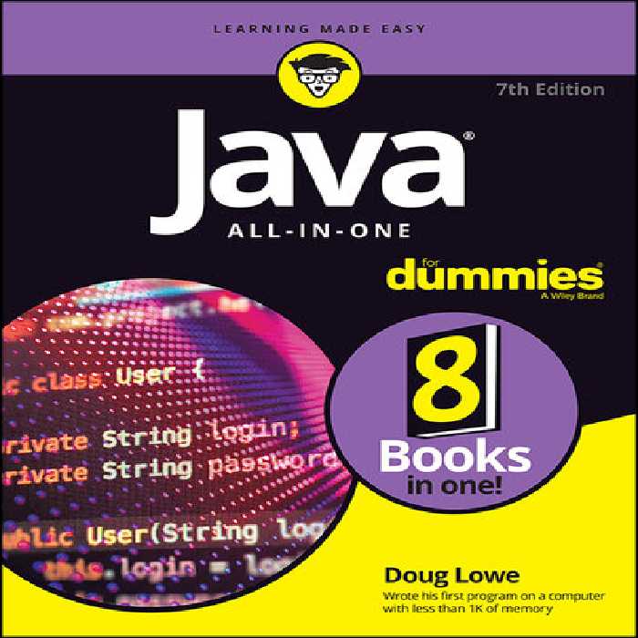 خرید و دانلود نسخه کامل کتاب Java All-in-One For Dummies