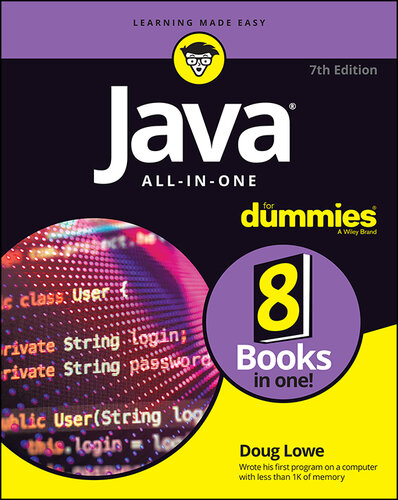 خرید و دانلود نسخه کامل کتاب Java All-in-One For Dummies