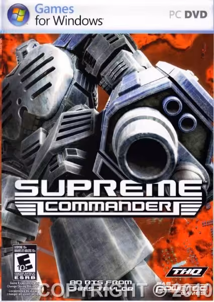 بازی کامپیوتر supreme commander 1   forged alliance (Complete Edition)