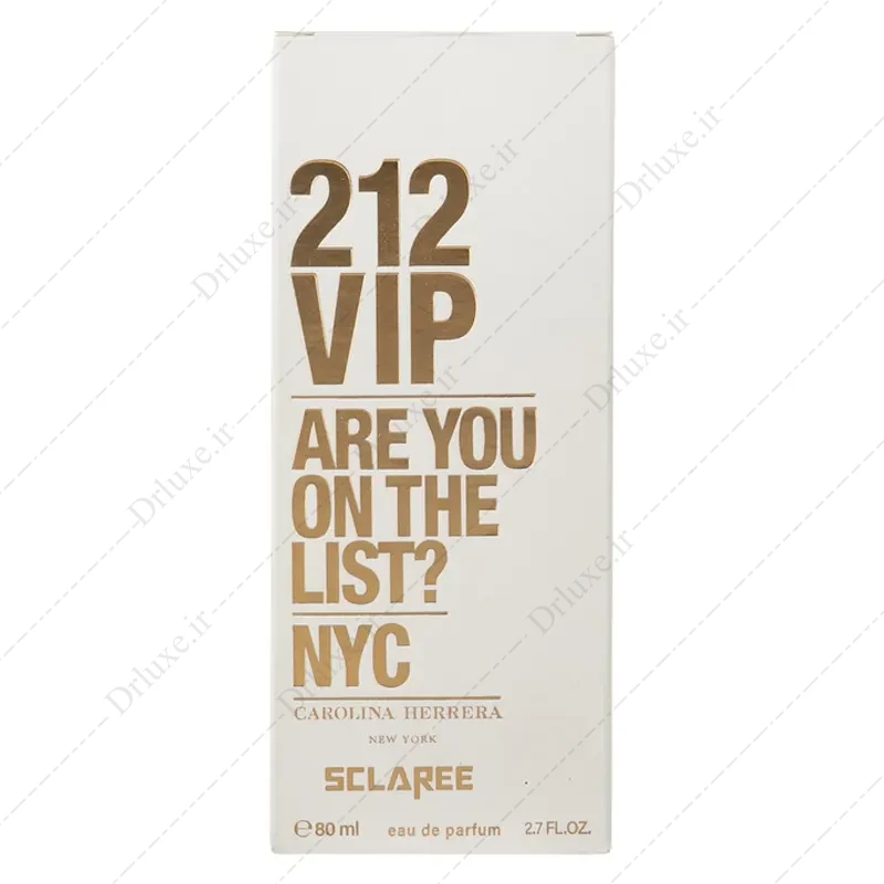 ادوپرفیوم 212 VIP زنانه اسکلاره 80 میلی لیتر