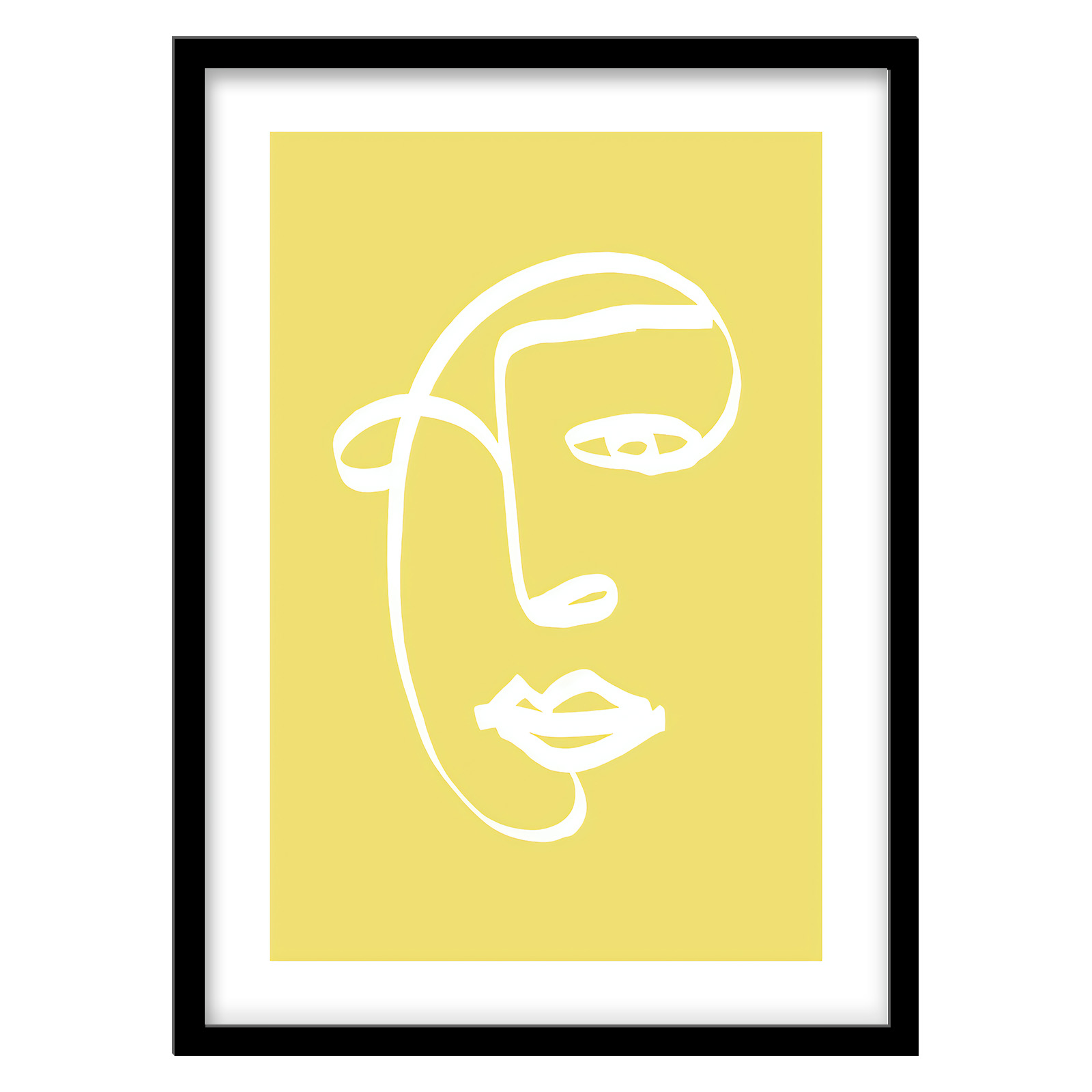 تابلو دکوراتیو فورنیمو مدل پرتره ابسترکت و مینیمال کد 05216B