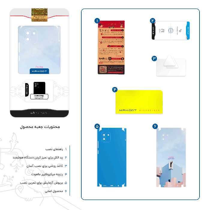 برچسب پوششی ماهوت مدل Architecture-FullSkin مناسب برای گوشی موبایل سامسونگ Galaxy A03