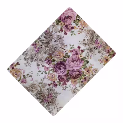 ملحفه مدل روانداز طرح کریستال یک نفره سایز 140×200 سانتی متر 
