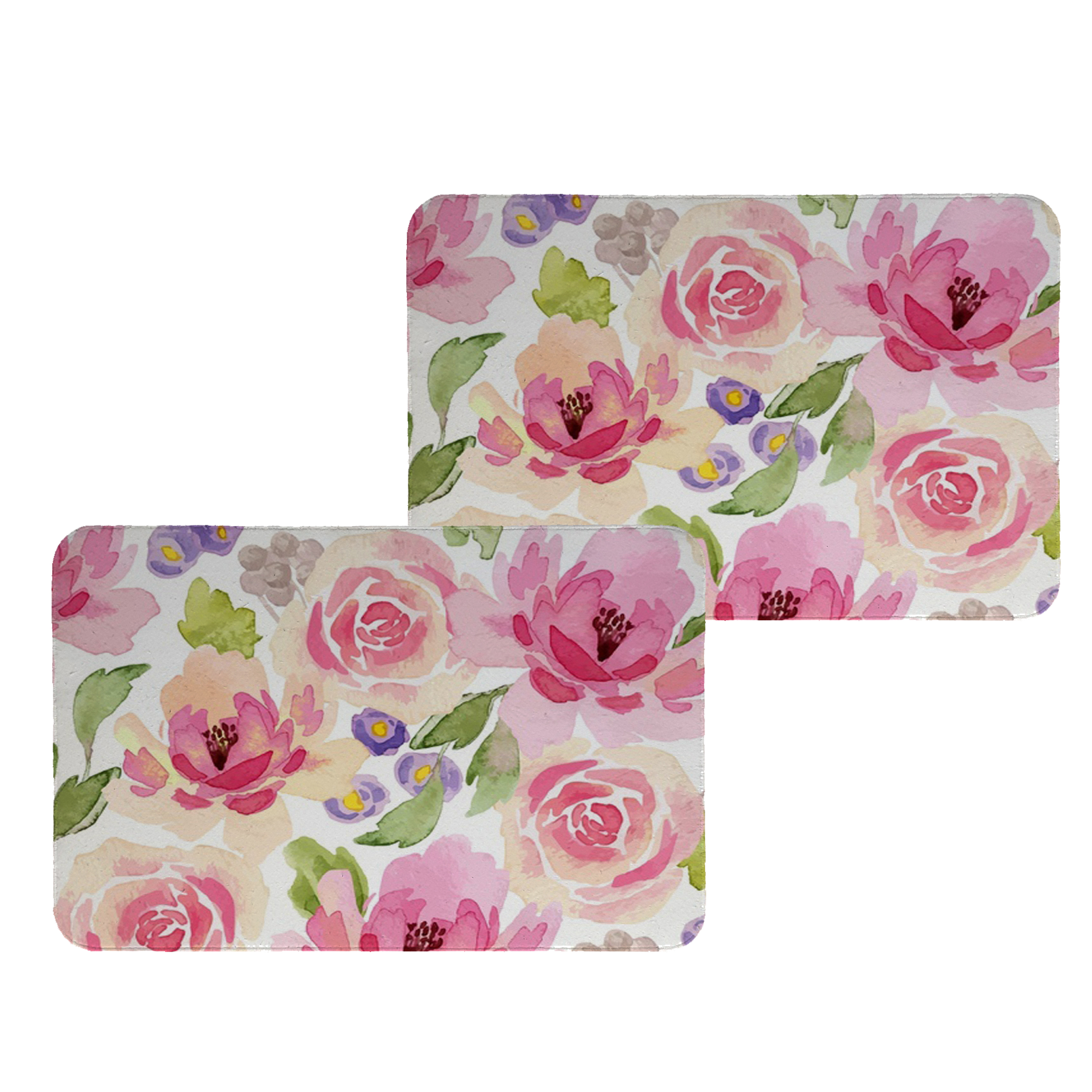 زیربشقابی طرح گل کد 8125 مجموعه 2عددی