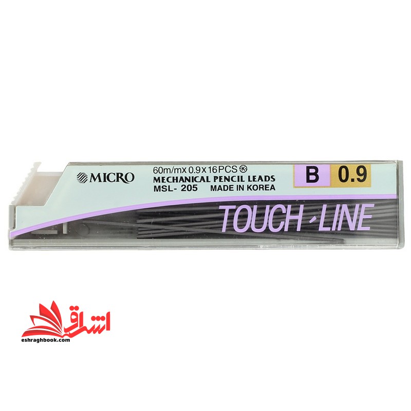 نوک اتود B 0.9 میکرو Micro 60m/m*0.9*16PCS Touch line msl-205 - فروشگاه کتاب اشراق