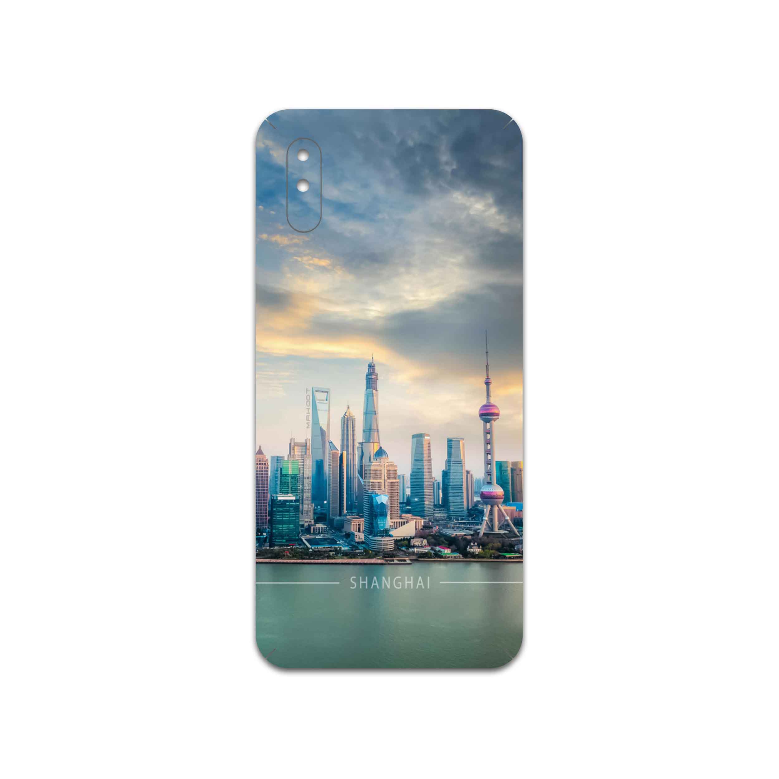 برچسب پوششی ماهوت مدل Shanghai-City مناسب برای گوشی موبایل شیائومی Redmi 9i Sport