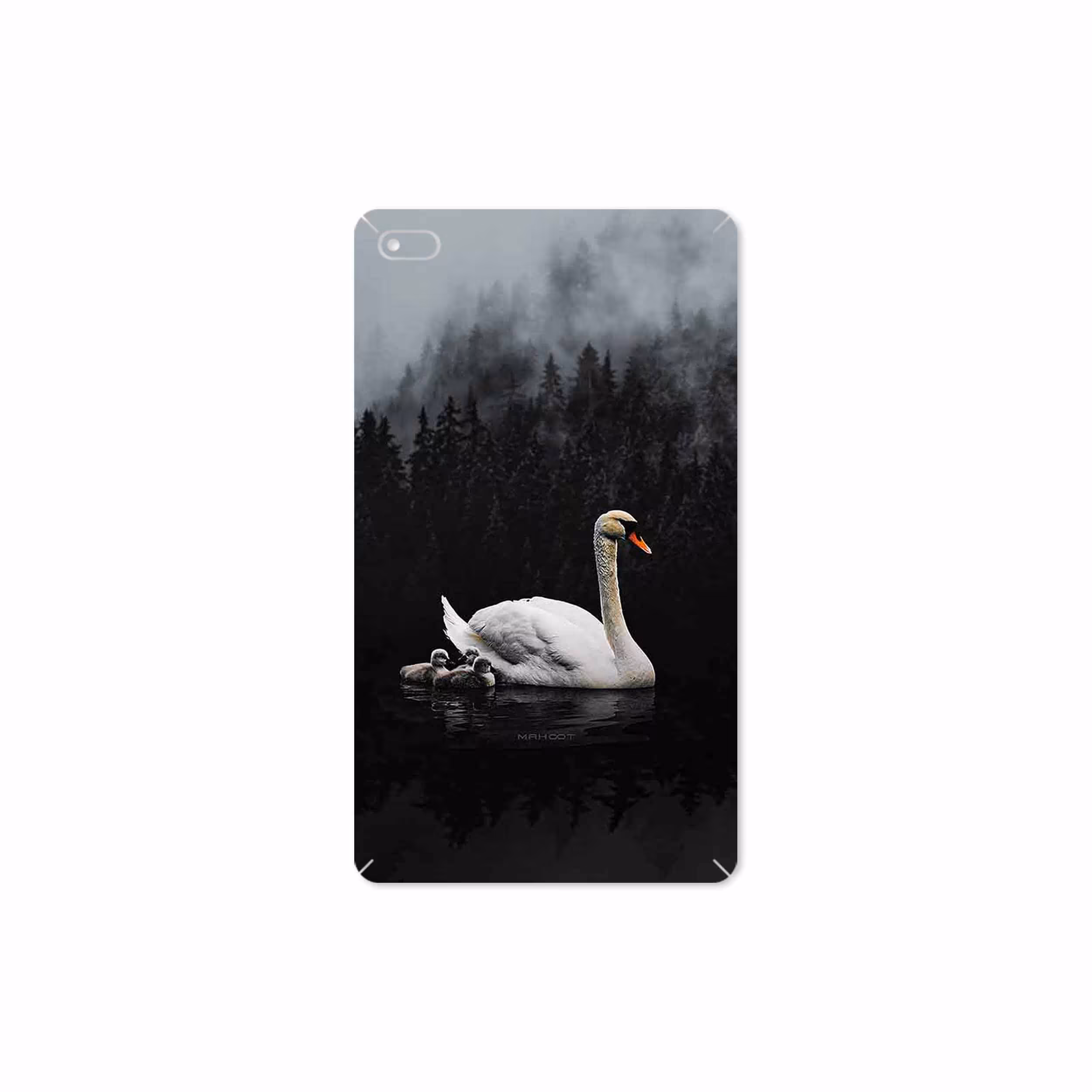 برچسب پوششی ماهوت مدل Swan Lake مناسب برای تبلت لنوو E7