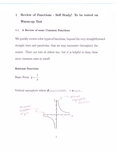 خرید و دانلود نسخه کامل کتاب University of Guelph MATH*1200 Calculus I Work Manual