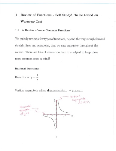خرید و دانلود نسخه کامل کتاب University of Guelph MATH*1200 Calculus I Work Manual