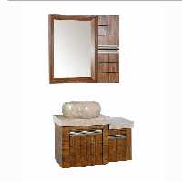روشویی کابینتی تجسم مدل ایگل دوبل آنتیک - آینه و روشویی تجسم