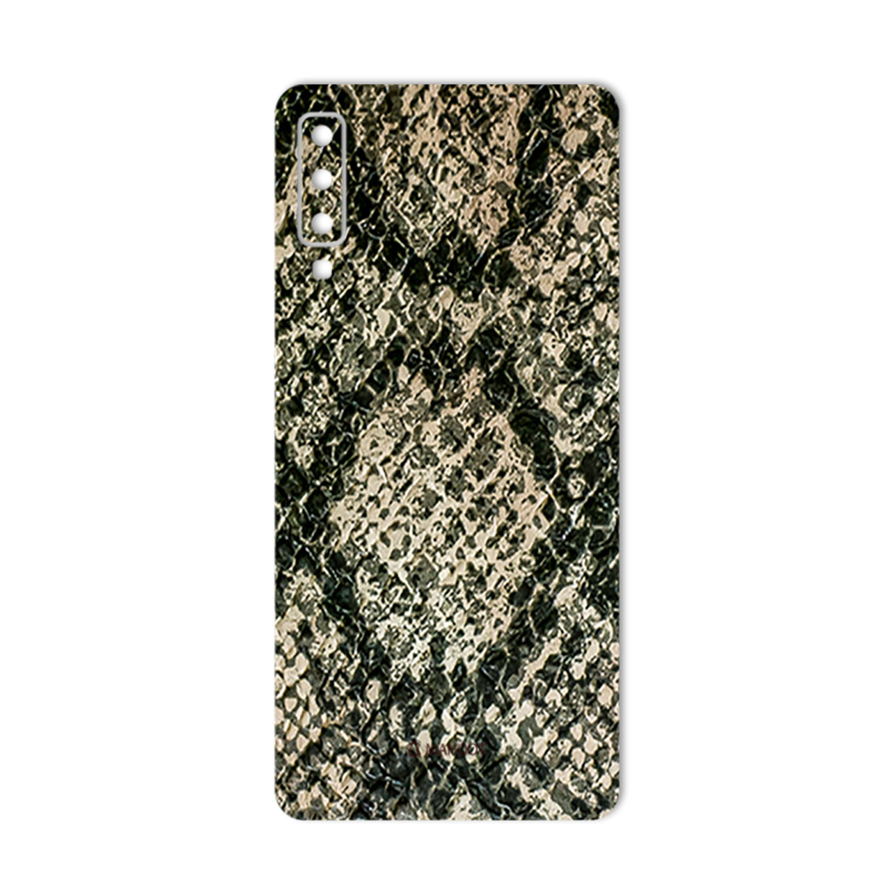 برچسب پوششی ماهوت مدلJungle-python Texture مناسب برای گوشی سامسونگ A7 2018