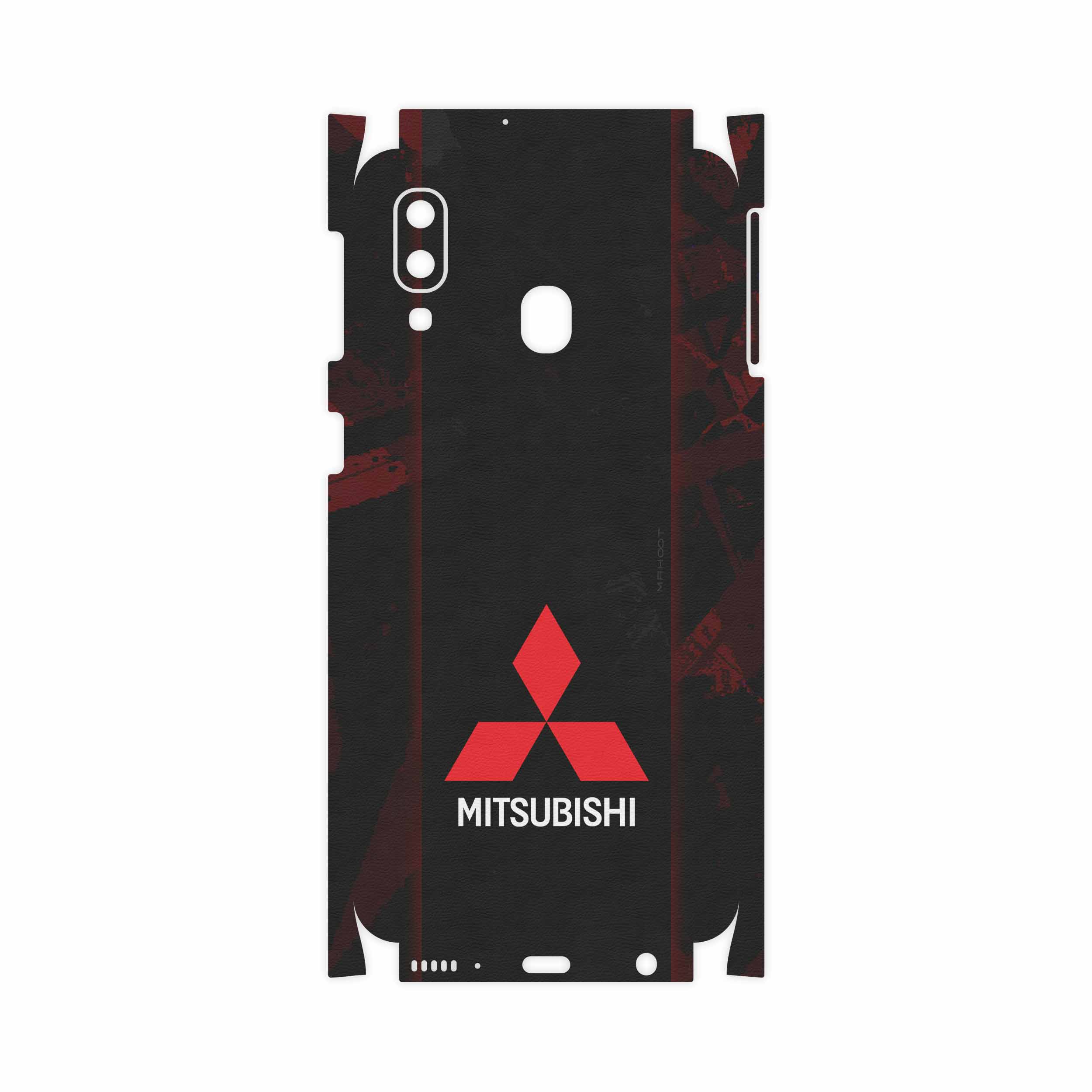 برچسب پوششی ماهوت مدل Mitsubishi Motor-FullSkin مناسب برای گوشی موبایل سامسونگ Galaxy A40