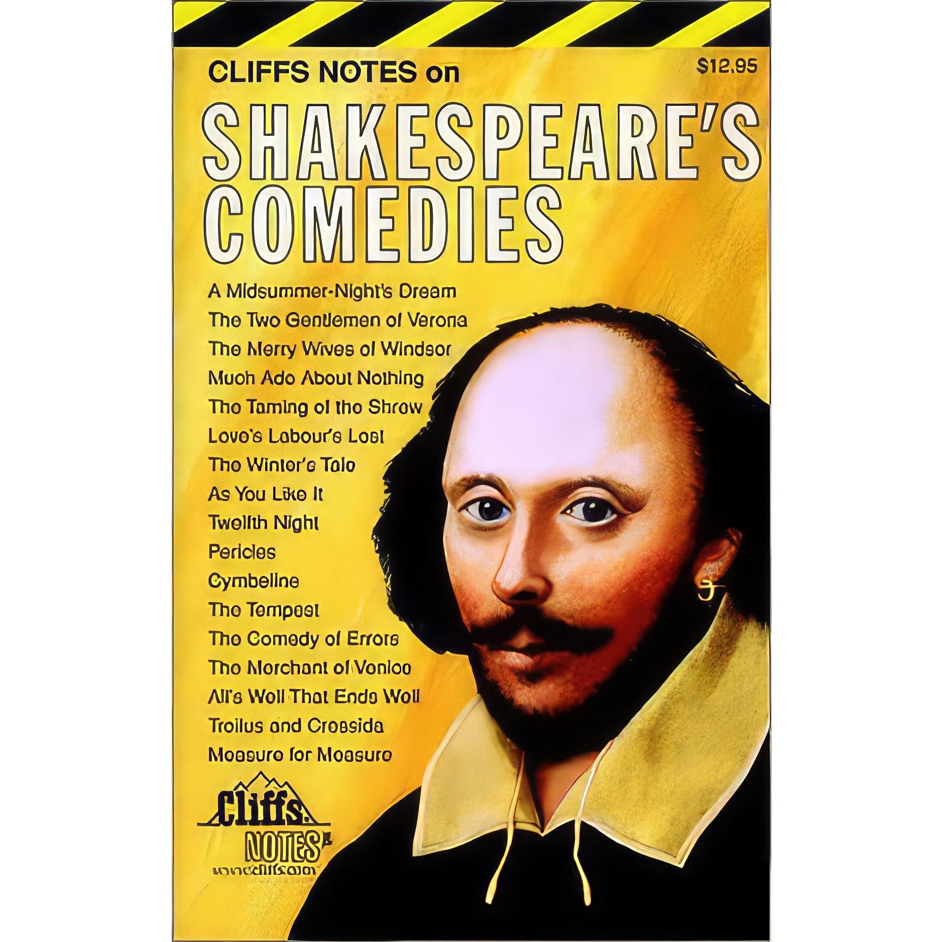 کتاب زبان اصلی CliffsNotes on Shakespeares Comedies انتشارات Cliffs Notes