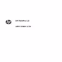 خرید و دانلود نسخه کامل کتاب HP ThinPro 5.2 Administrator Guide