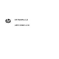 خرید و دانلود نسخه کامل کتاب HP ThinPro 5.2 Administrator Guide