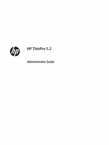 خرید و دانلود نسخه کامل کتاب HP ThinPro 5.2 Administrator Guide
