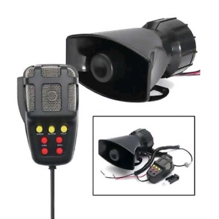 آژیر پلیسی میکروفن دار خودرو