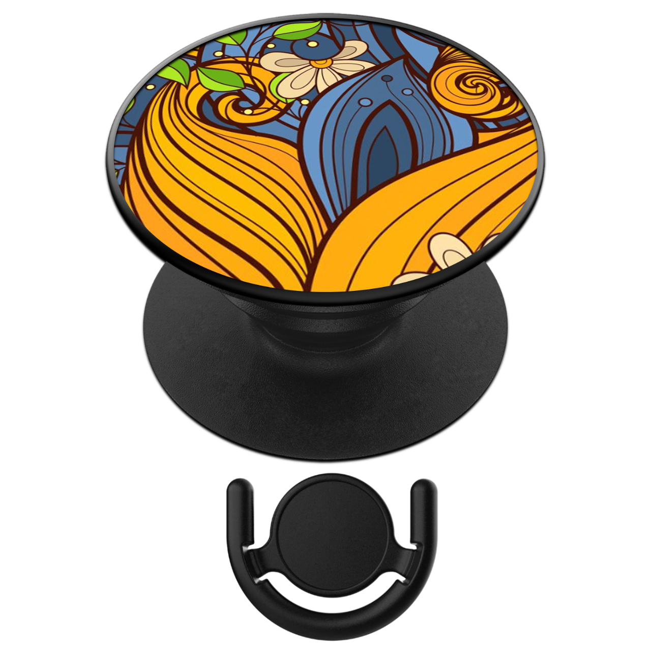 پایه نگهدارنده گوشی موبایل پاپ سوکت آکام مدل APSC002218 به همراه پاپ کلیپ