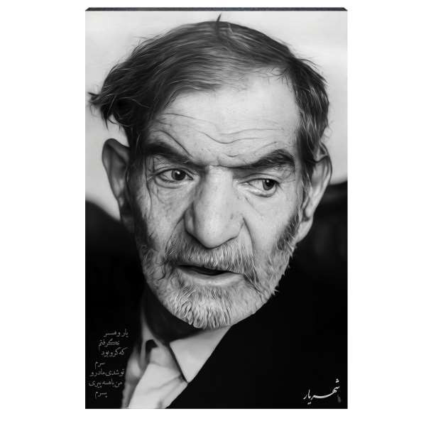 تابلو شاسی آواویز مدل شهریار کد 4Goush556 | دنیای قاب