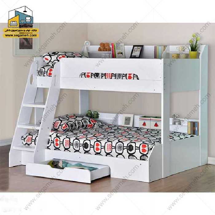 تخت خواب دوطبقه کد BTDP62 - فروشگاه سه گامه