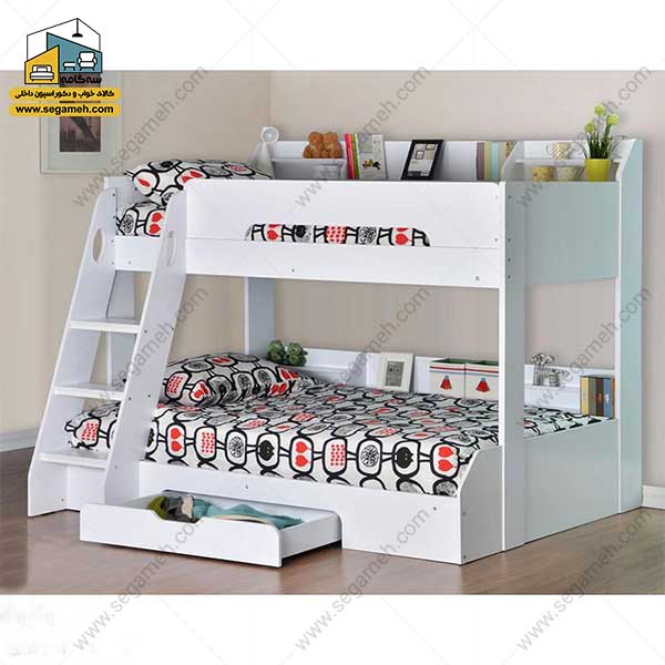 تخت خواب دوطبقه کد BTDP62 - فروشگاه سه گامه
