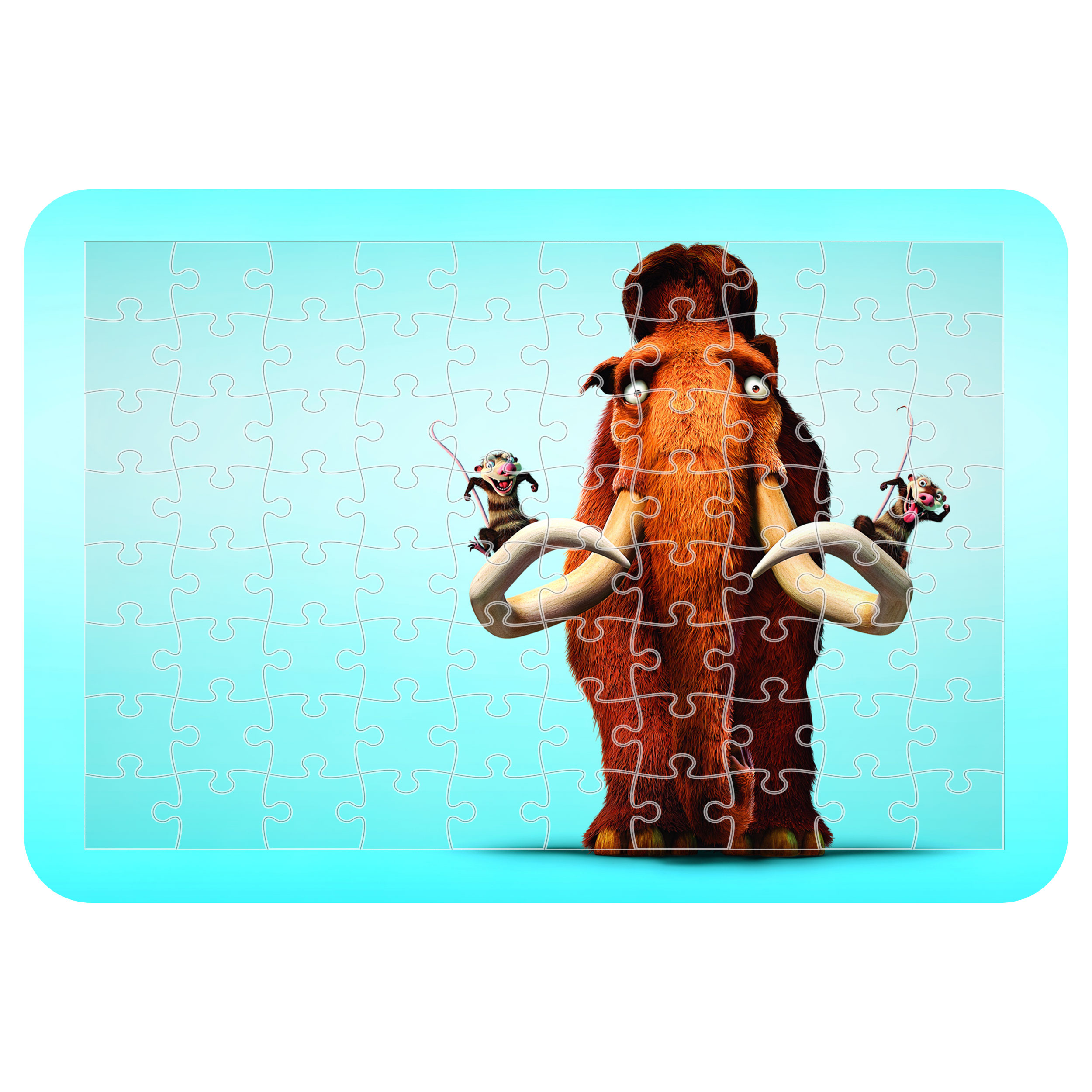 پازل 54 تکه اطلس آبی طرح کارتون  عصر یخبندان  مدل P1671