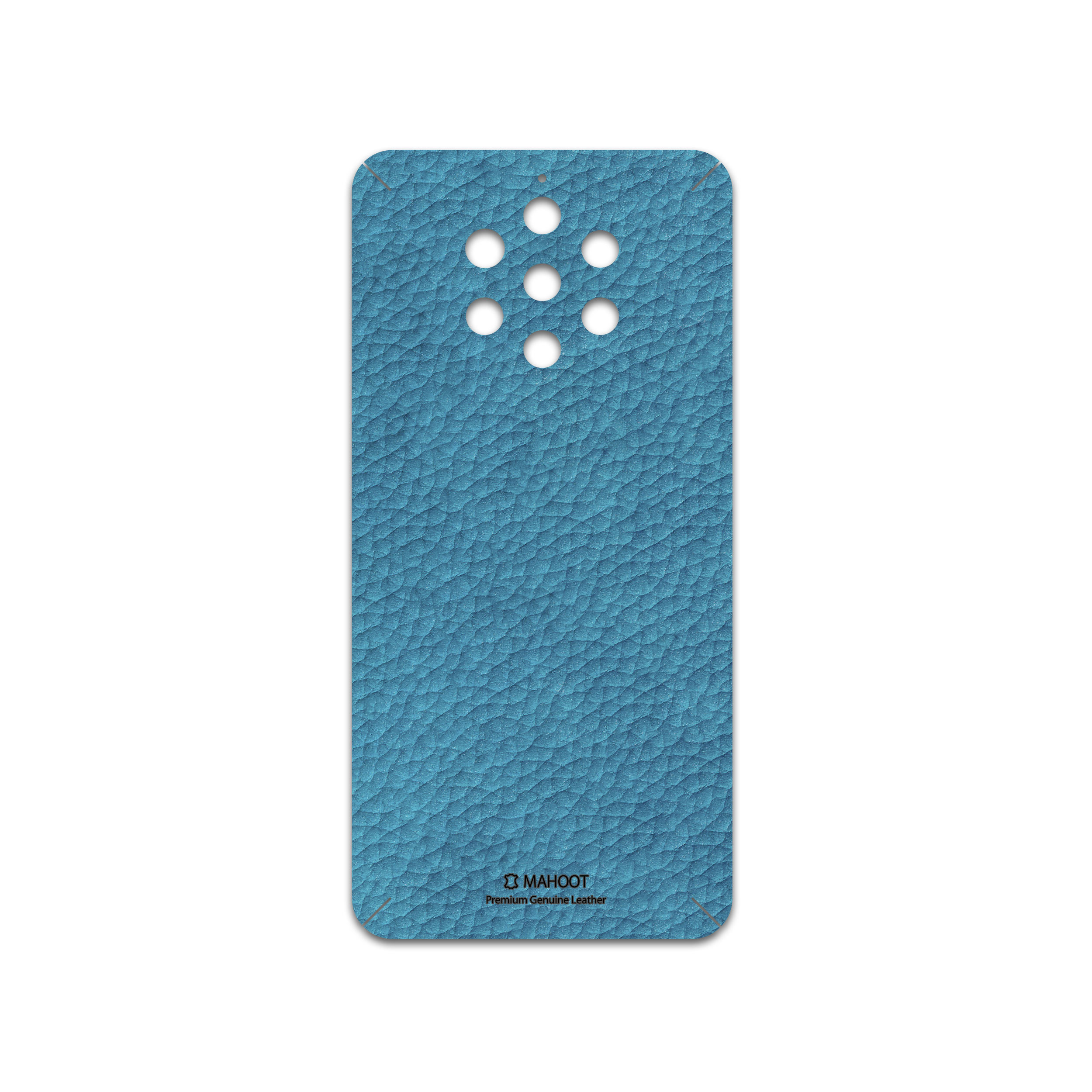 برچسب پوششی ماهوت مدل Blue-Leather مناسب برای گوشی موبایل نوکیا 9 Pureview
