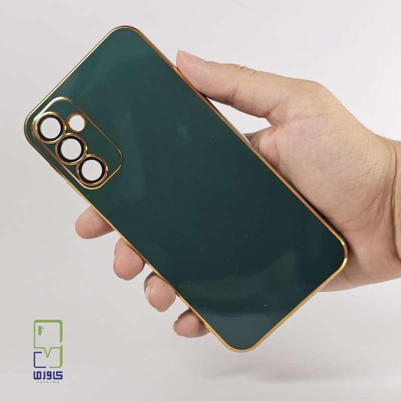 قاب گوشی a14 دور طلایی مای کیس سبز| Samsung A14