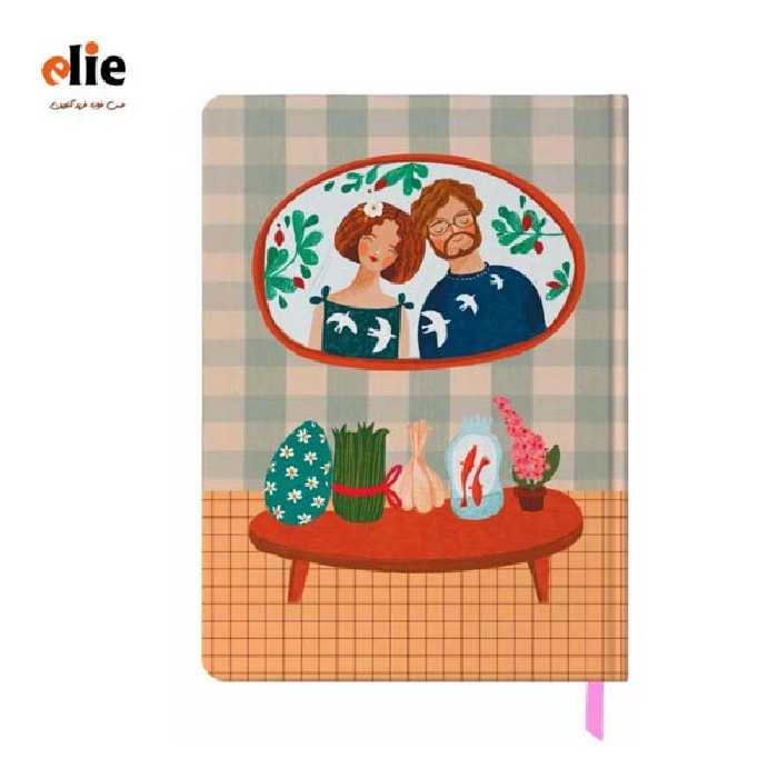 دفتر 120 برگ مسترنوت سایز رقعی طرح 13