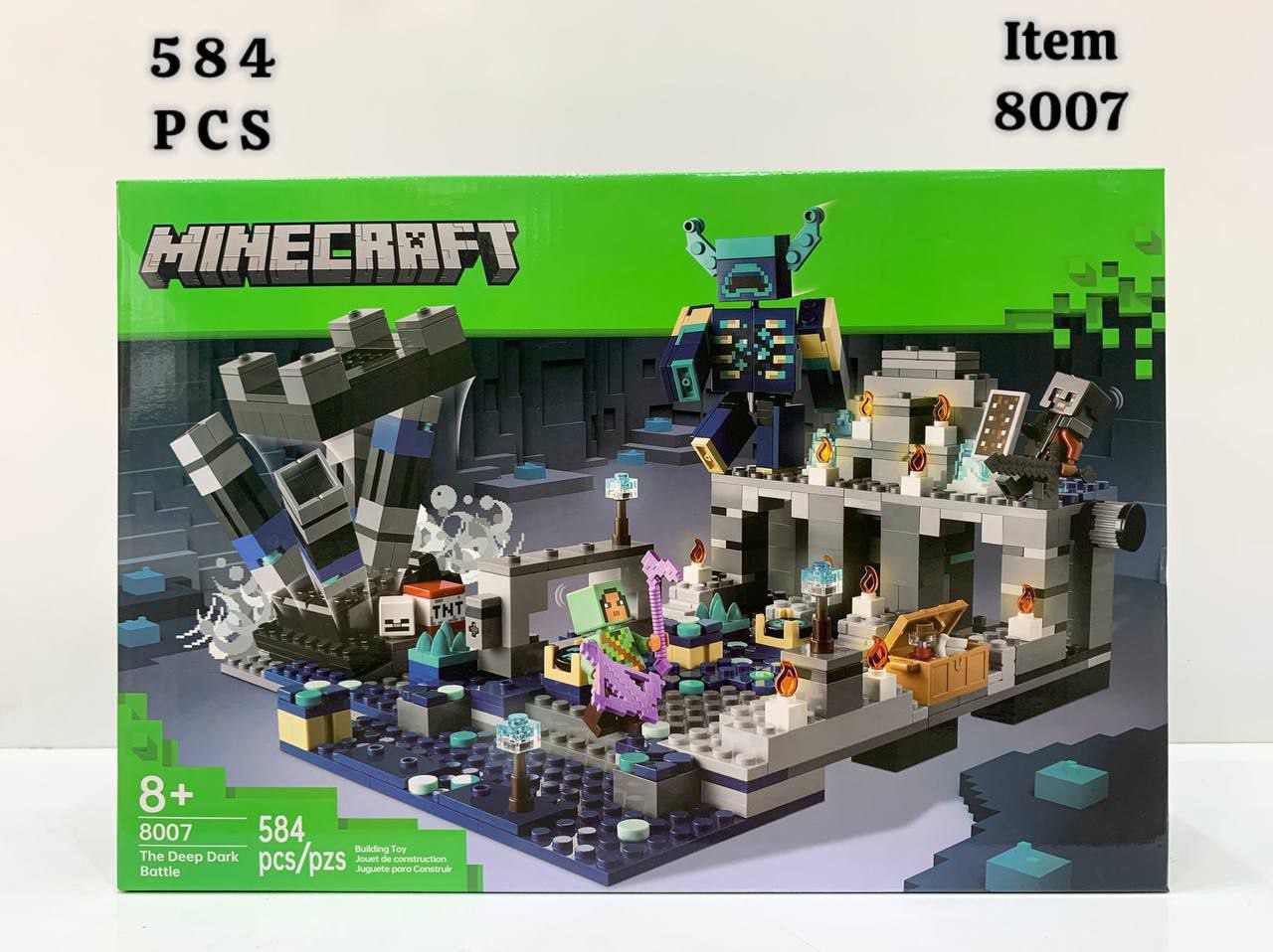 ساختنی  ماینکرافت قلعه دنیای تاریکی آیتم 8007