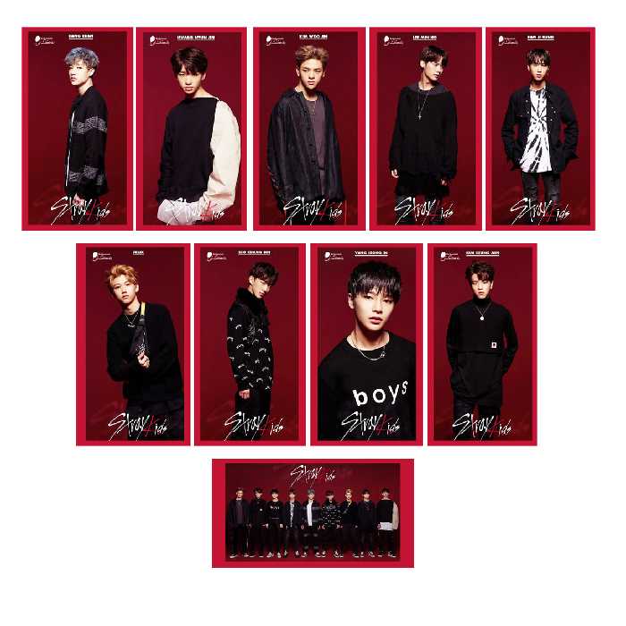  آویز تزیینی بادکنک آبی طرح straykids مدل S1 مجموعه 10 عددی