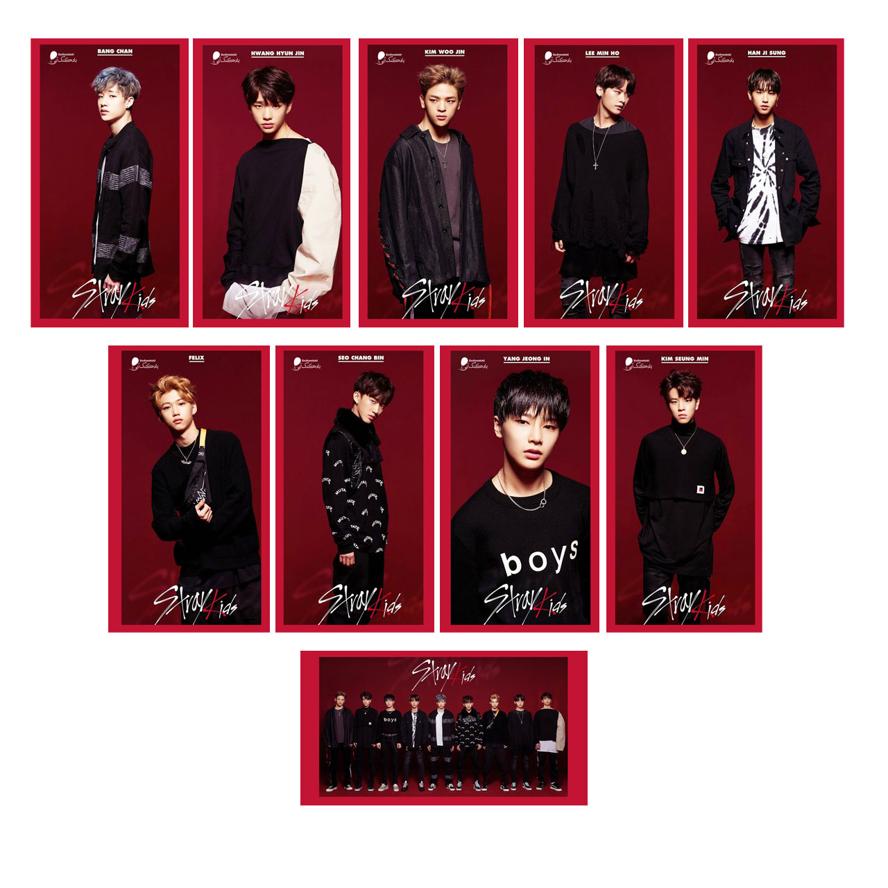  آویز تزیینی بادکنک آبی طرح straykids مدل S1 مجموعه 10 عددی