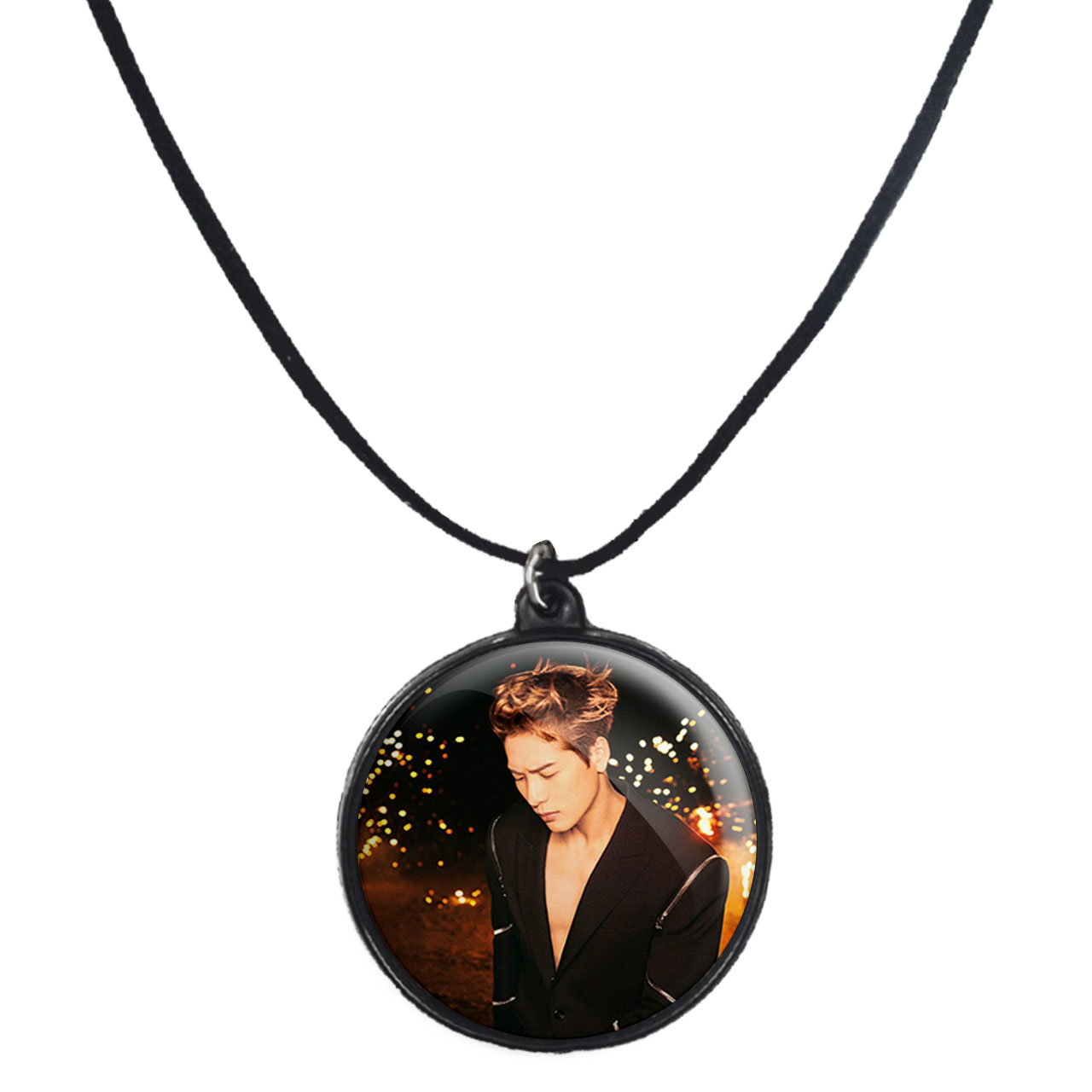 گردنبند پرمانه طرح GOT7 کد pmb.19180 مدل دو طرفه