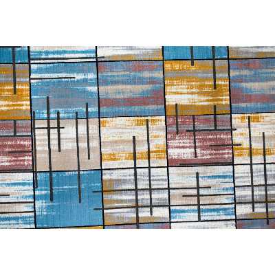 فرش ماشینی افرند طرح پتینه کد 6606