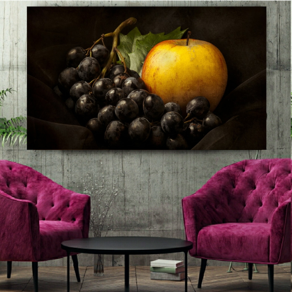 تابلو بوم طرح میوه مدل SDB924