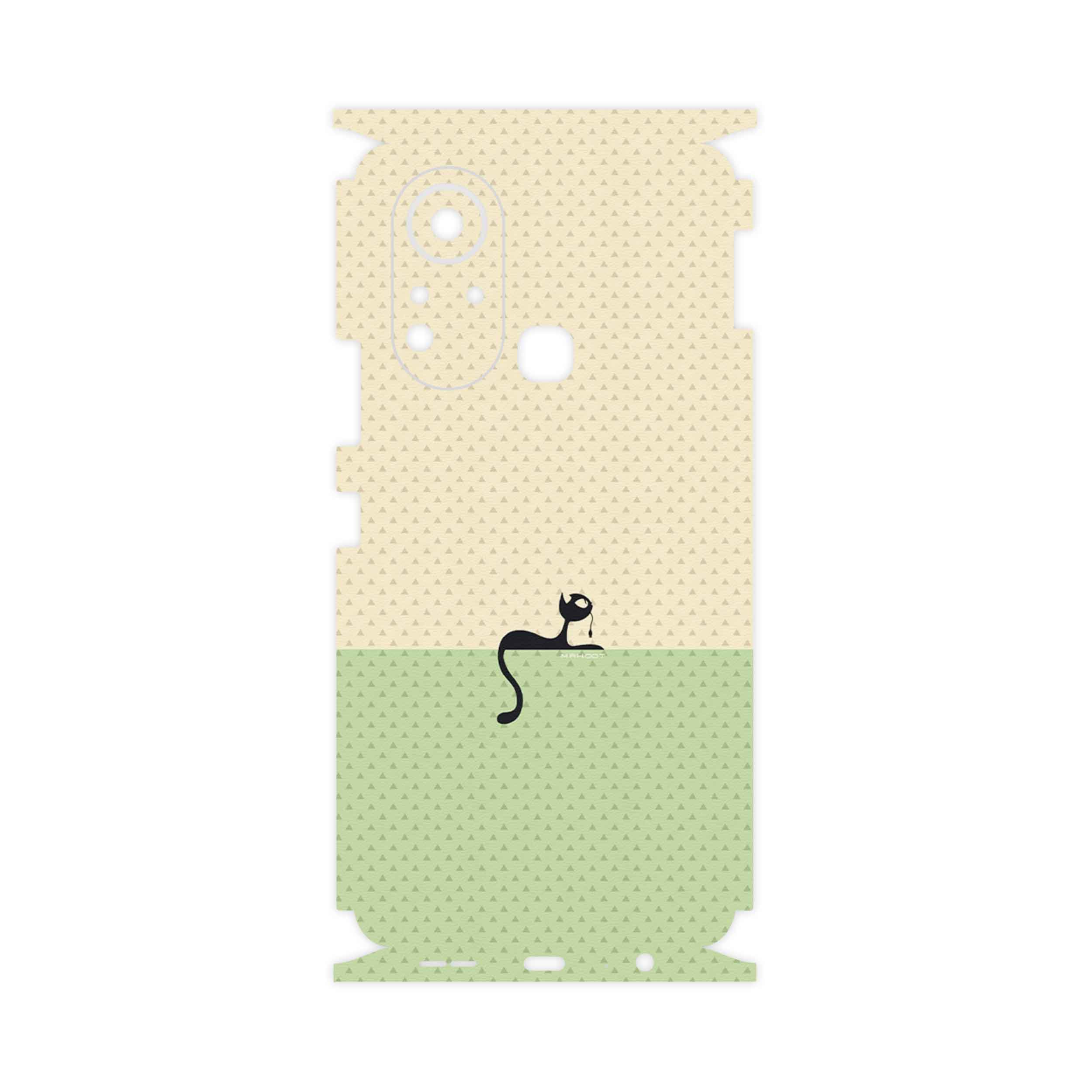 برچسب پوششی ماهوت مدل Minimal Internet Cat Icon-FullSkin مناسب برای گوشی موبایل اینفینیکس Hot 11s